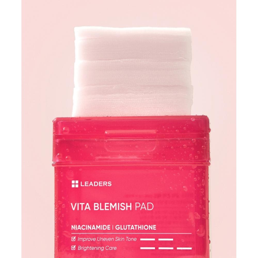 Leaders Cosmetics [main Item+refill] Leaders Blemish Trace Pad 120ml  80 Sheets+80 Sheets 