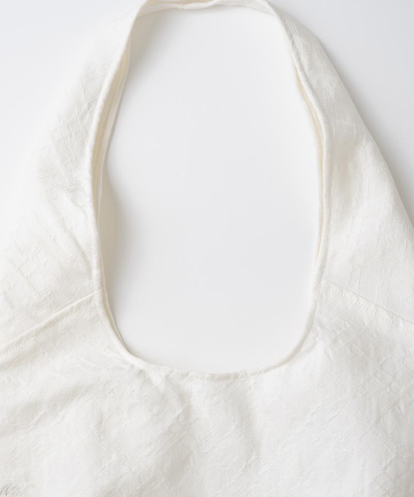 Millo Women Jacquard Round Bag [White]