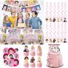 Other Brand Taylor Swift Party Supplies Plastic And Paper Materials For Versatile Decorations