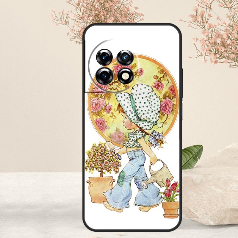 Sarah Kay pattern Case For OnePlus 15 R 13 13T 13R 12 12R 11 10T 8T 9 10 Pro Nord 5 CE 4 2 3 Lite N20 N30 Cover