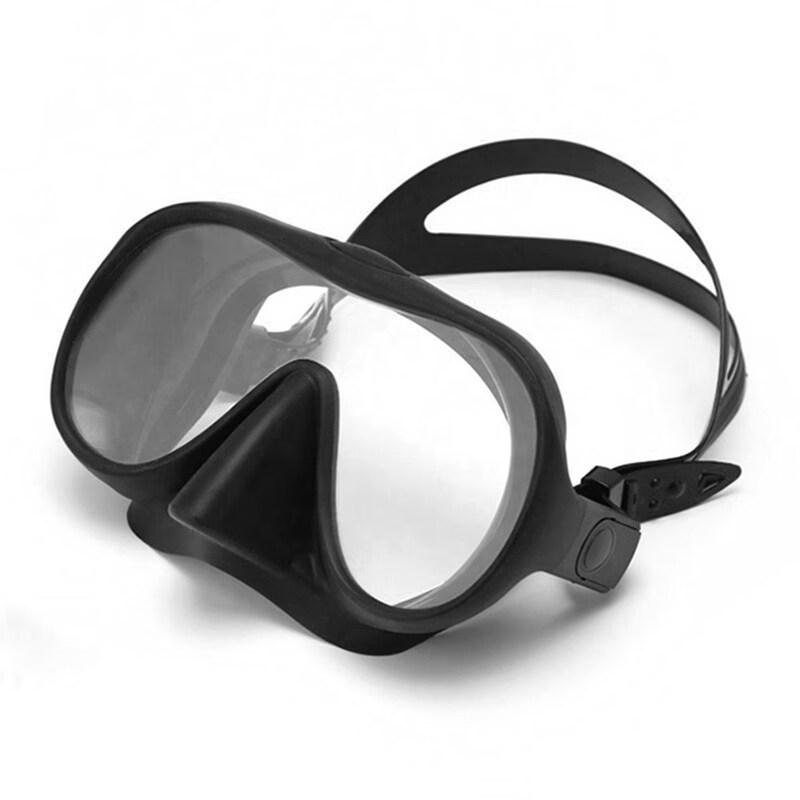 HOTDIVE Adult Scuba Diving Mask & Full Dry Snorkel Set