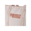 Puma Gold Logo Print Fabric Tote Bag Women Tote Bags Sakura-Pink 076947-02
