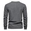 Waffle Henley T-Shirt Men Long Sleeve Basic Breathable Men's Tops Tee Shirts New Autumn Casual Solid Color Button T Shirts