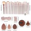 42-Piece Makeup Tool Set, Beauty Blender Makeup Brush Sponge Puff Full Kit