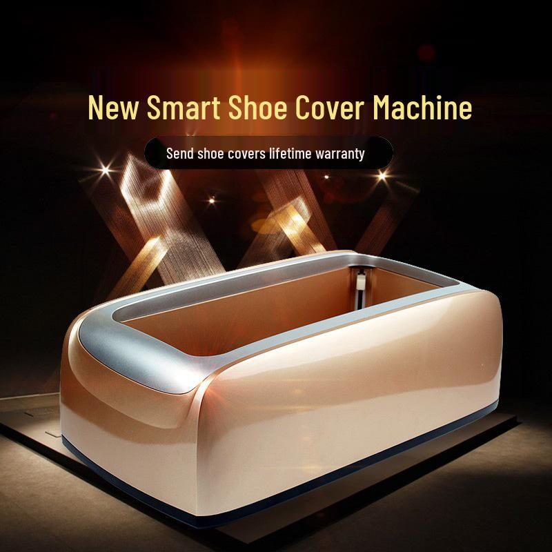 Smart Step-On Automatic Disposable Shoe Cover Machine for Home Entrance