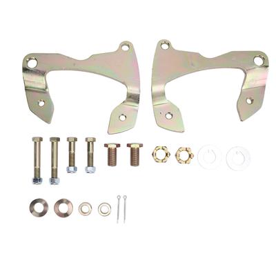 Front Disc Brake Caliper Bracket Kit with Hardware Metal Stable Performance for Biscayne 150 Series 210 Series Full Size