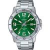 Casio MTP-VD01D-3BVUDF Silver Analog Watch Stainless Steel Band Water Resistant
