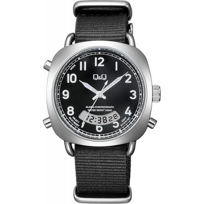 Men S Analog Digital Watch Water reSiStant Black A38a 001pk