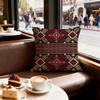 Retro patterns Cushion Cover Set of  Decorative Short Plush Pillow Covers for Sofa Soft  Cushion Case x cm