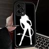 Devil Girl Silhouette Cool Soft Phone Case for Xiaomi Poco X7 X6 X5 Pro X4 Gt X3 F7 Ultra M8 M7 Redmi 15C 15 14C 13 13C 12 12C 1