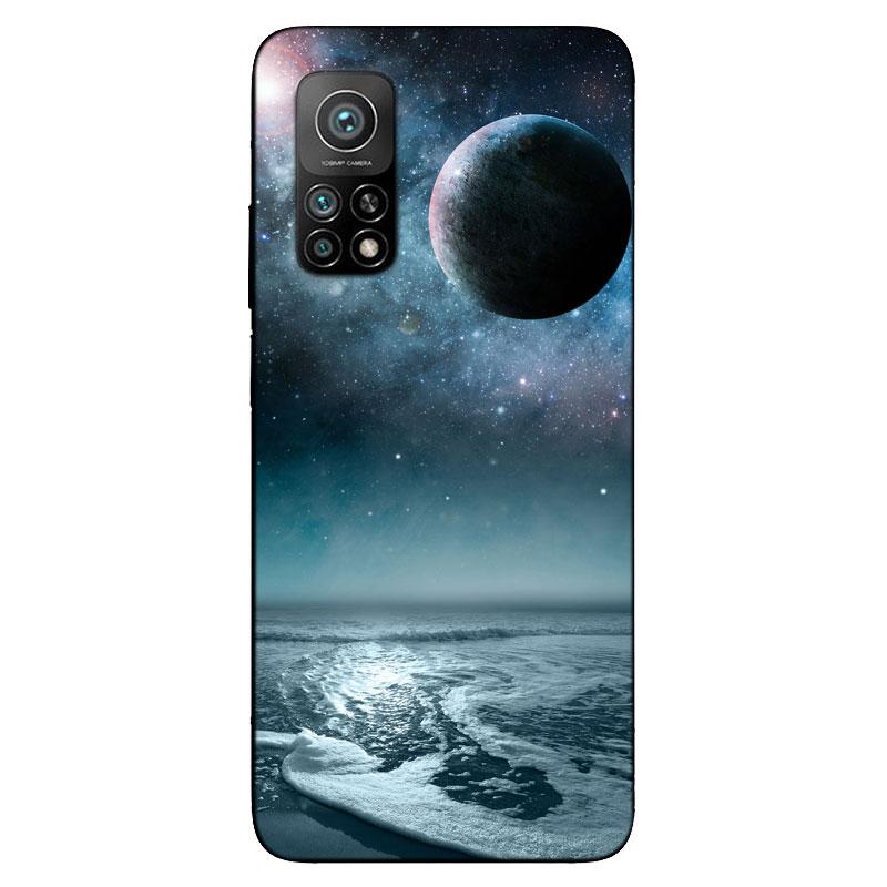 For Xiaomi Mi 10T Pro Case Black Bumper Silicone TPU Soft Phone Cover For Xiaomi Mi 10T Case Cartoon Funda Mi10T 10 T Pro Coque