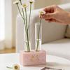 Flower Test Tube Holder Silicone Molds Diy Handmade Vase Tray Epoxy Resin Mould Candlestick Holder Plaster Cement Mold
