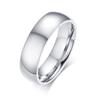 Vnox Simple Stainless Steel Wedding Bands Ring for Women Men Never Fade Female Classic Engagement Personalized Alliance