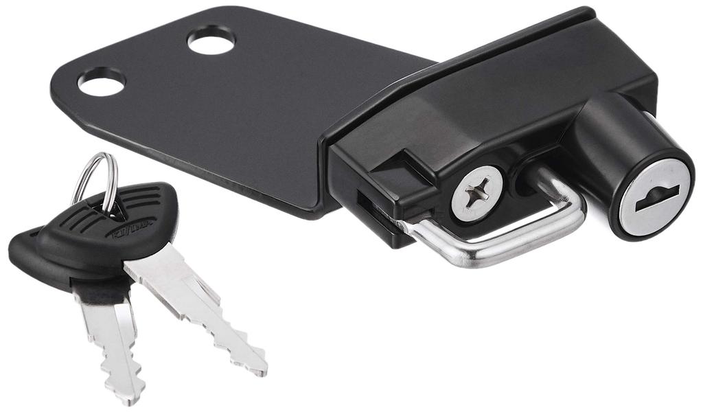 Motocyklové díly Kijima Zámek na helmu černý HONDA NC700X/NC700S NC750X/NC750S ('12-'20) 303-1569