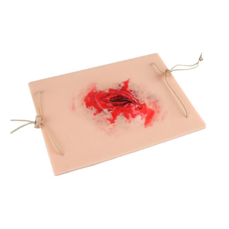 A25F-Trauma Wound Simulation Module Trauma Wound Skin Module For Training Exercises Wound Packing Task Trainer
