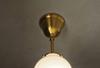 Interform LT-4304WH Rike Spotlight with Incandescent Bulb, White, Gold, Modern