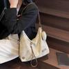 Fashion Unique Spliced Design Large Capacity Messenger Bags for Commuting Luxury Handbag Women Retro Shoulder Crossbody Bag