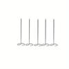 10 Pack 304 Stainless Steel Barbecue Skewers Air Fryer Oven Vertical Baking Pin Reusable Barbecue Skewers Food Grade Material
