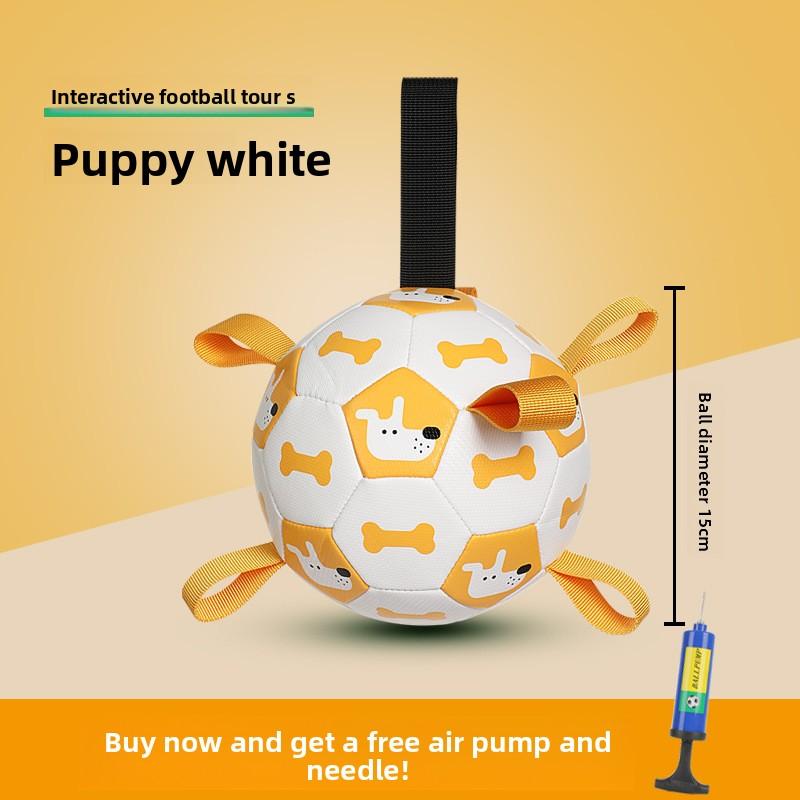 Dog Outdoor Interactive Football Toy, Pet Dog Training Toy, Ball for Chewing and Biting, Durable and Fun Toy for Pets