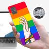 Love Is Love LGBT Rainbow Phone Case For Samsung Galaxy A52 A32 A22 A12 A51 A31 A50S A30S A20S A10S Note 20 Ultra 10 Plus S10 A7