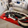 Black Horse Theme Office Carpet Chair Mat: Large Size, Home Decor Rug for Sofa and Floor, Perfect Gi