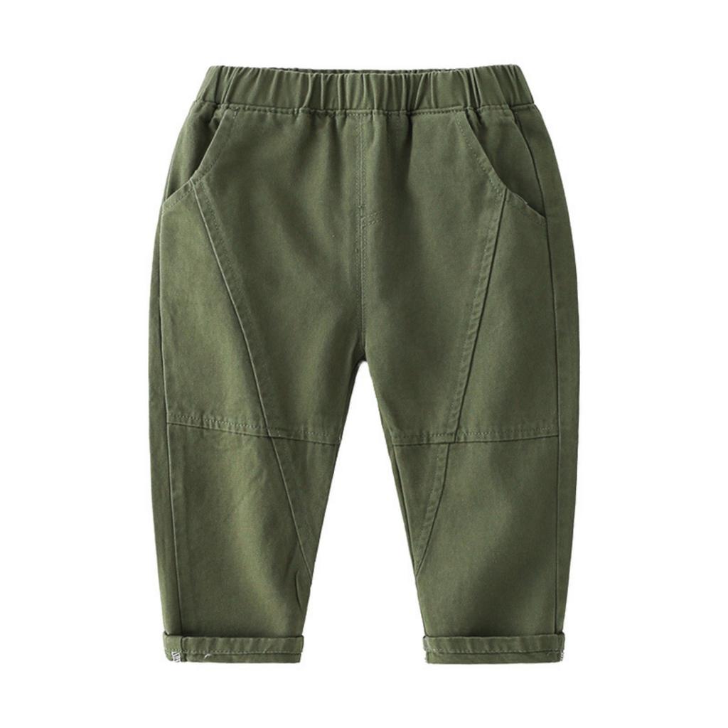 Men's Cotton Casual Pants Korean Comfortable Spring Fashion Trendy Trousers
