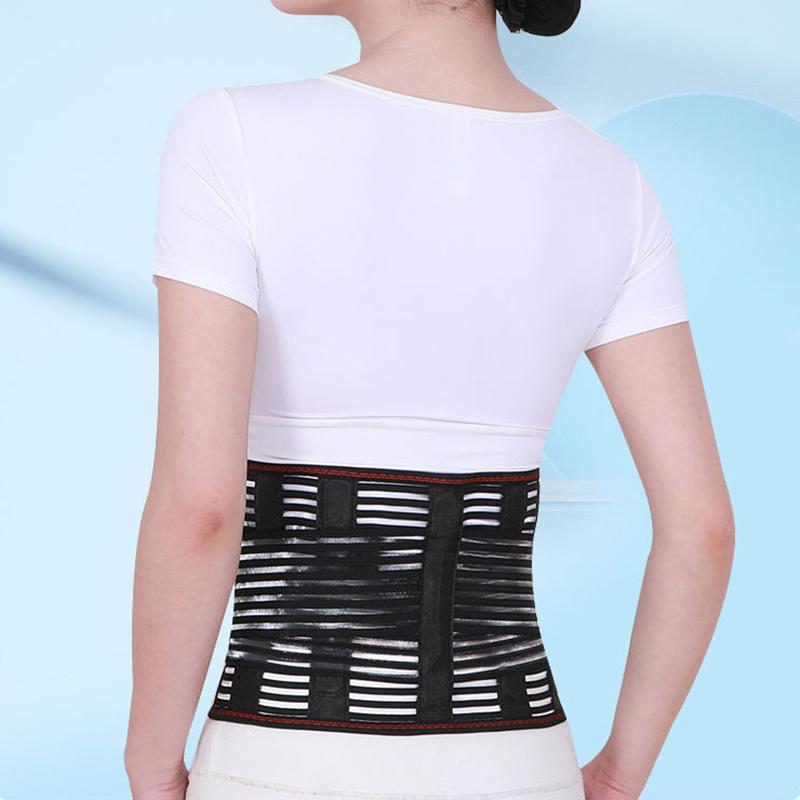 1Pcs Back Braces For Lower Back Pain Relief With 4 Stays, Breathable Back Support Belt For Work , Anti-Skid Lumbar Support Belt