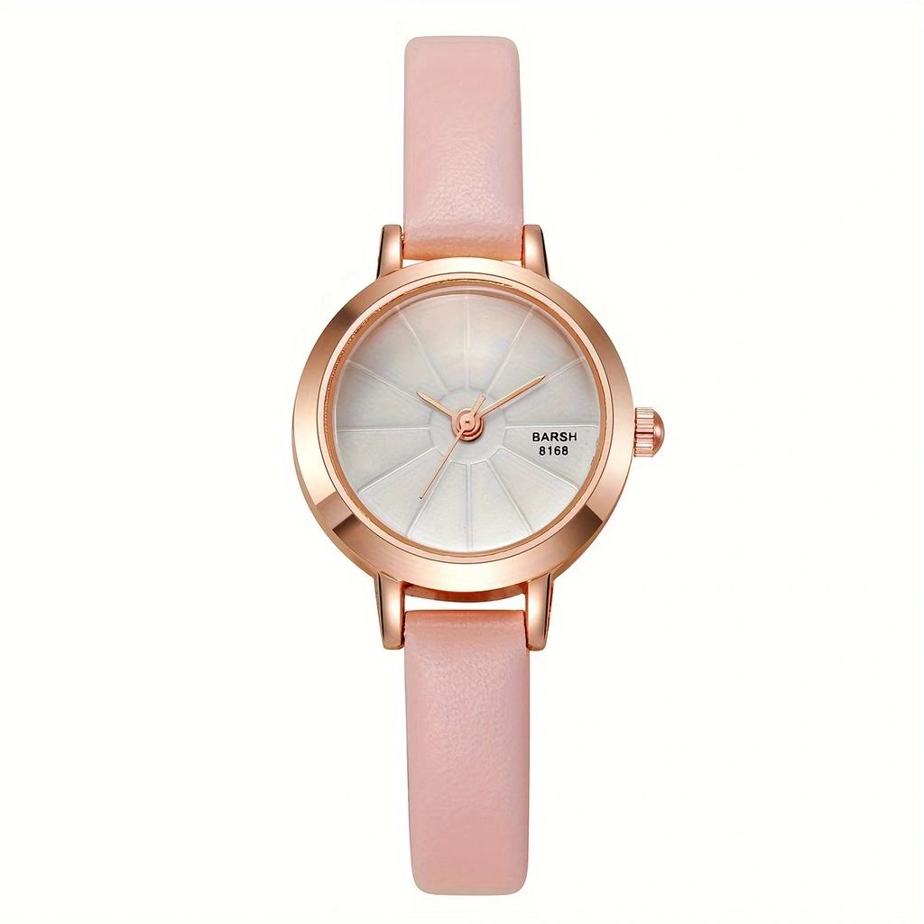 Women's Watch Fashion Small Dial Leather Band Quartz Watches