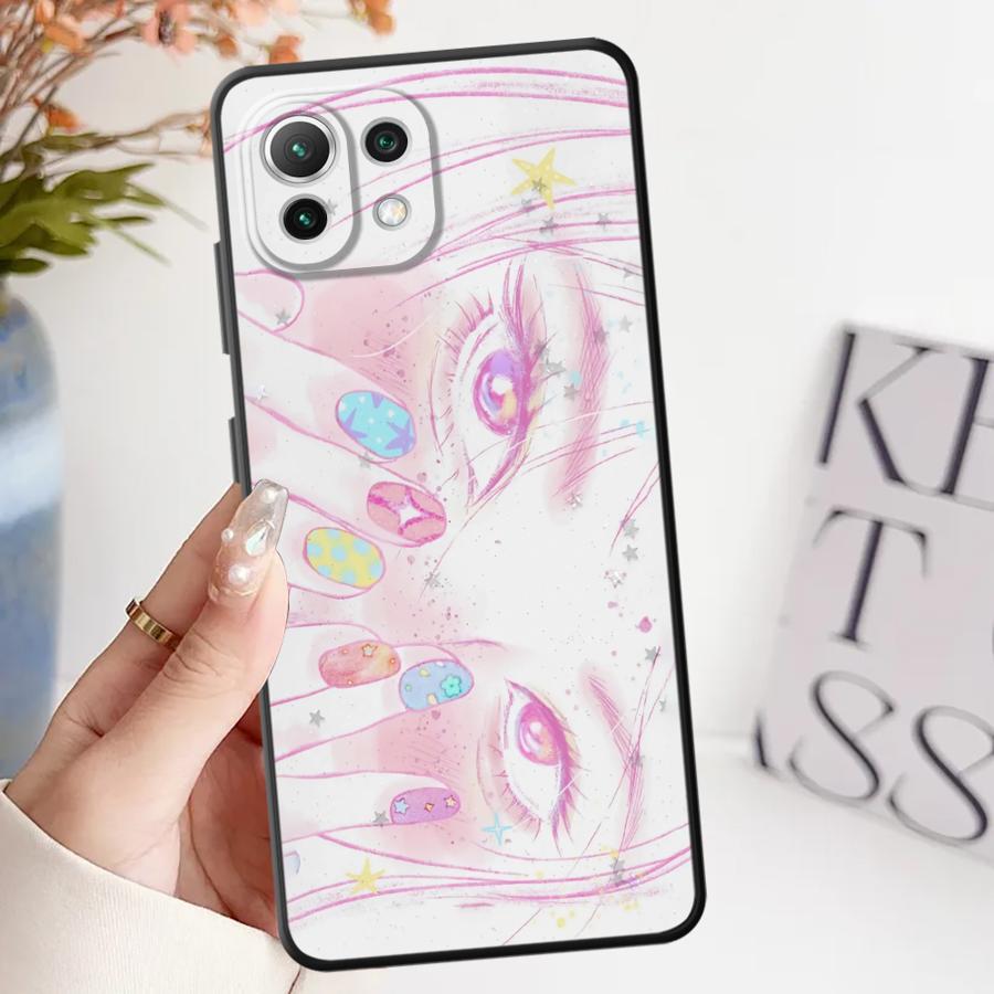 Retro Fashion Anime Eyes Case for Xiaomi Mi 13 Lite 12X 12T Pro 10T 12 14 11T 11 Funda Phone Cover