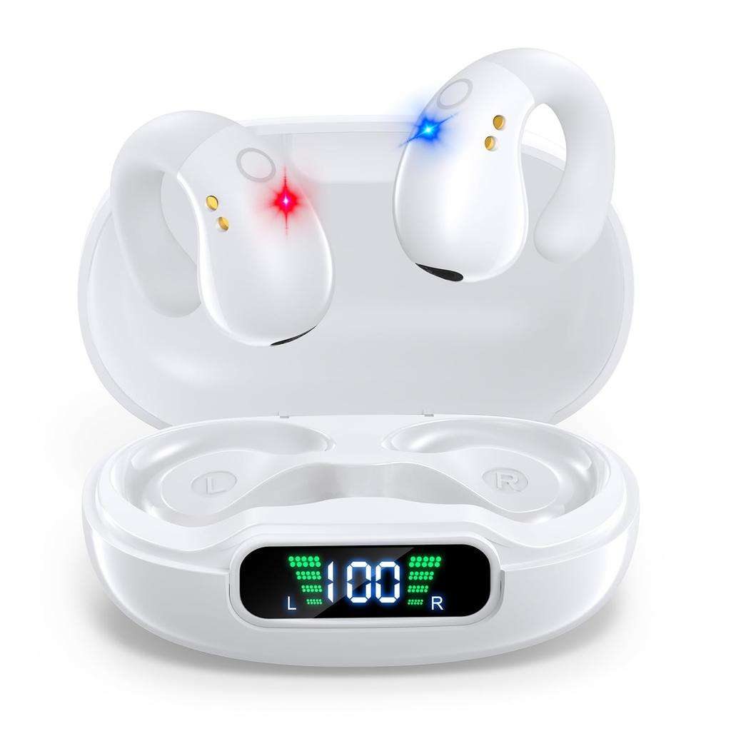 Bluetooth OWS Air Conduction Ear Cuff Ear No Bone Conduction Open Sound Leakage No Bluetooth Digital LED Instant Misoperation Ear Hook Ear Ultra