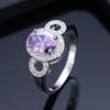 Exquisite Copper Inlaid Zircon Women's Ring - Versatile and Stylish Design