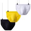 5PCS Men's Briefs Underwear Breathable Panties Underpants Mid-waist Knickers L XL 2XL 3XL 4XL
