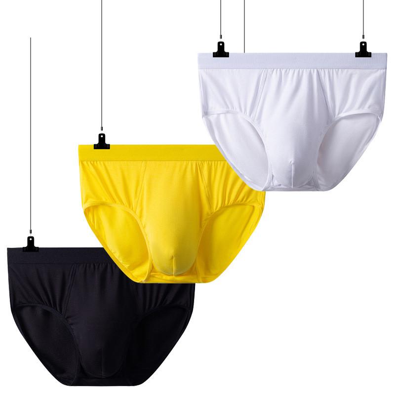 5PCS Men's Briefs Underwear Breathable Panties Underpants Mid-waist Knickers L XL 2XL 3XL 4XL