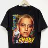 Eminem Slim Shady T-shirt Vintage Rap Tee Hip Hop 90s Streetwear Concert Merch Unisex T-Shirt