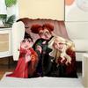 1pc Witches,Halloween,SorceryDigital Print Fleece Blanket - Contemporary Style, Suitable for All Seasons, Perfect for Home, Travel, or Campi