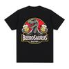 Beerosaurus Lustiger Bier Rex Dinosaurier T-Shirt Herren Damen Kleidung Mode Lässige T-Shirts Kurzarm T-Shirts