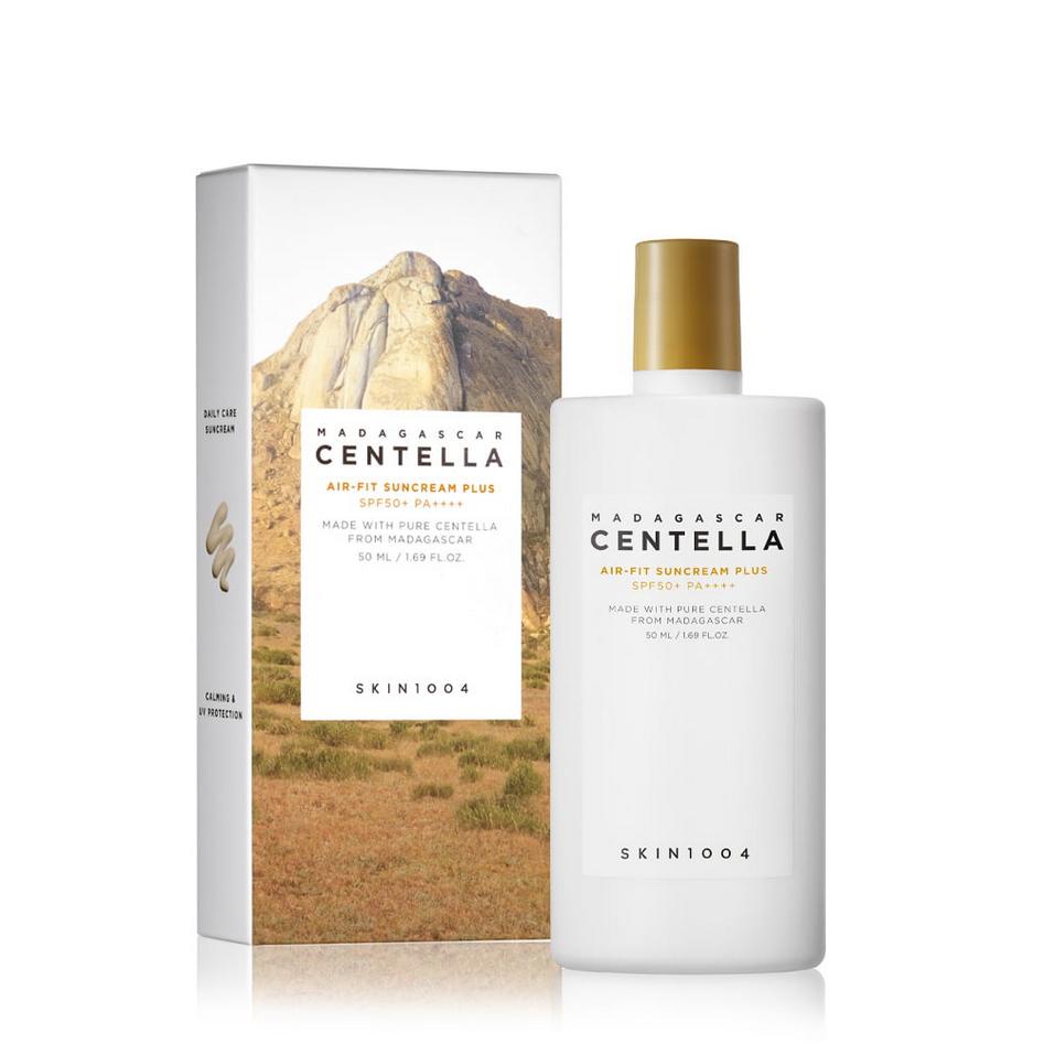 

Skin1004 Madagascar Centella Air-Fit Солнцезащитный крем Плюс SPF50+ PA++++ 50МЛ/ Увлажняющий, Корейская косметика, Kbeauty