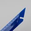 5-1/2" Button Gauges & Point Turners, 1 Count Guage & Turners, Blue, Patchwork Measuring Drawing DressmakersRuler