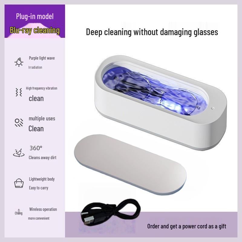 Portable Multi-functional Cleaner for Jewelry, Glasses, Dentures & Razors