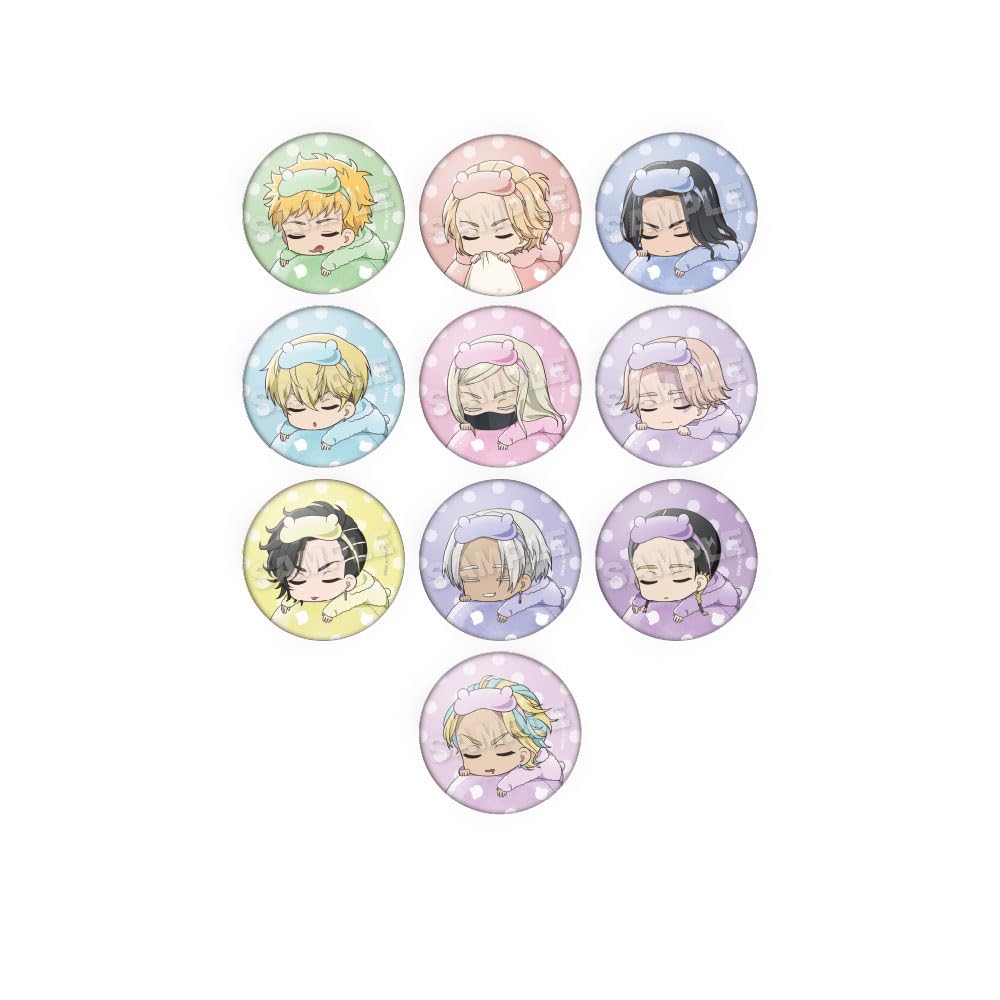 

TV Anime Trading Fuwamin Can Badge Box of 10 Tokyo Revengers