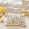 Double-Layer Pillow Cover Cartoon Printing Pillow Insert Protector Cotton Pillowcase Dormitory