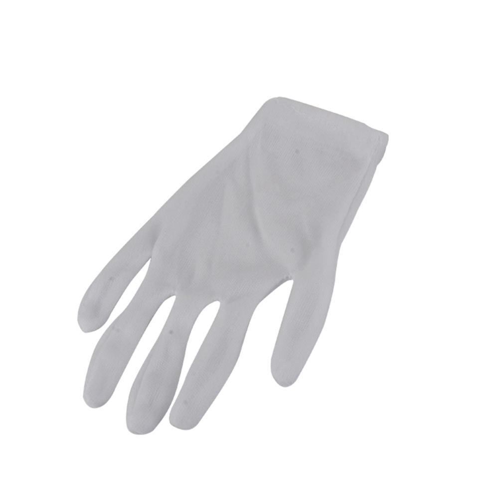 12 Pairs White Inspection Nylon Lisle Work Gloves Coin Jewelry-Lightweight 12 Pairs White Inspection Nylon Lisle Work Gloves Coin Jewelry-Lightweight