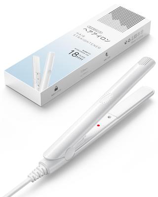 Hair Iron Mini Ultra Light Straight Iron for Bangs Curl Straight High Temperature Rapid Heating Equipped with Negative Ions Shiny Hair Hair Care Iron