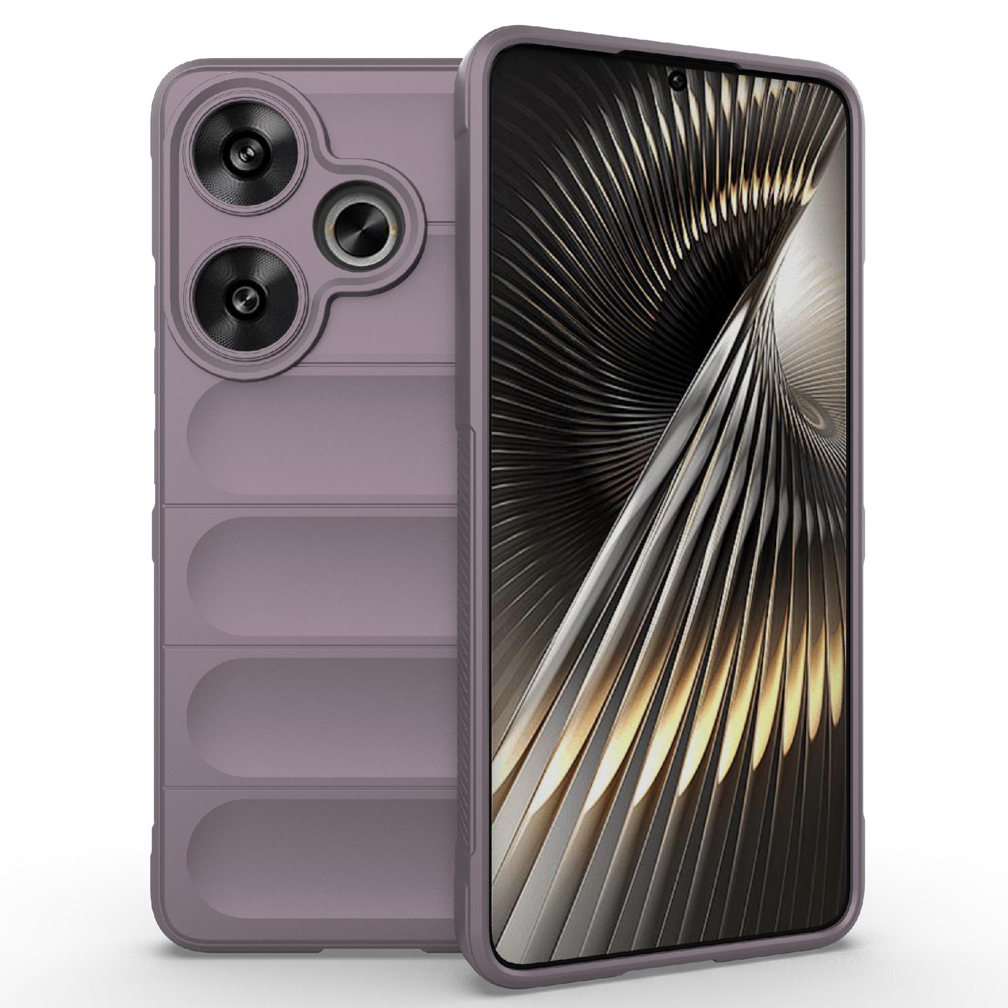 

For Xiaomi Redmi Turbo 3 5G/Poco F6 5G Case TPU Protective Tough Phone Cover Light Purple