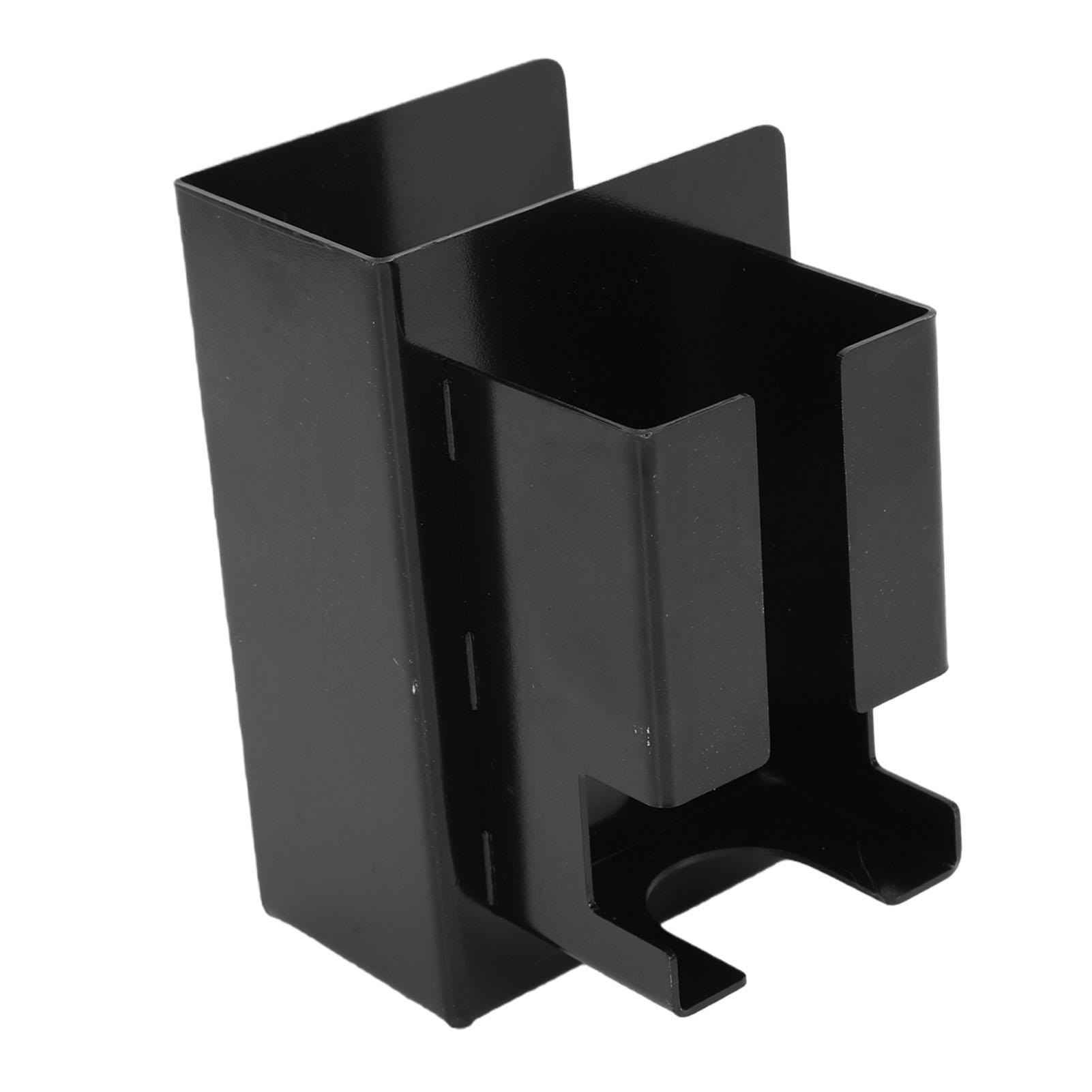 

Wall Mounted Hair Tool Holder Metal Heat Resist Styling Tool Rack Adhesive Hair Tool Organizer Storage for RV Bathroom