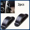 2 Self-adhesive Car Hooks ABS Car Bag Wallet Holder Rear Seat Interior Storage Rack Attached To the Various Parts of the Car