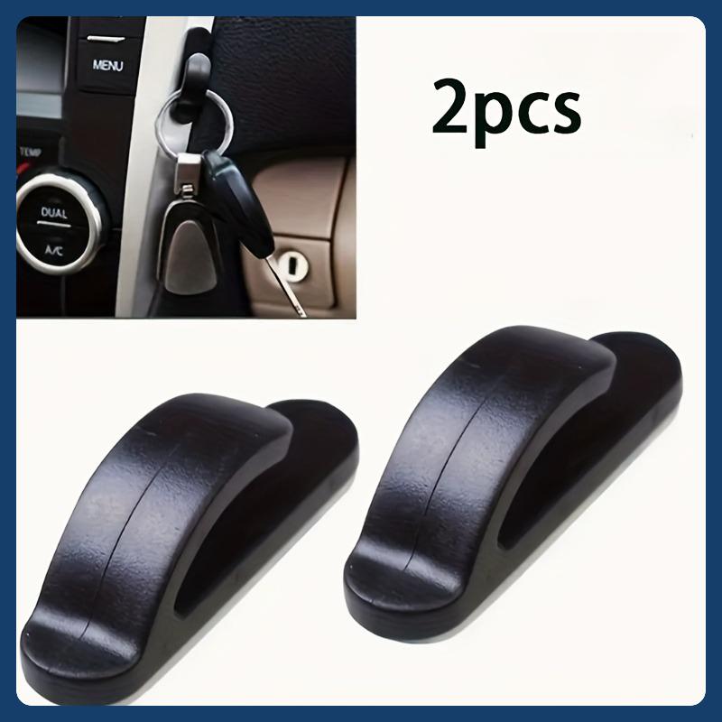 2 Self-adhesive Car Hooks ABS Car Bag Wallet Holder Rear Seat Interior Storage Rack Attached To the Various Parts of the Car