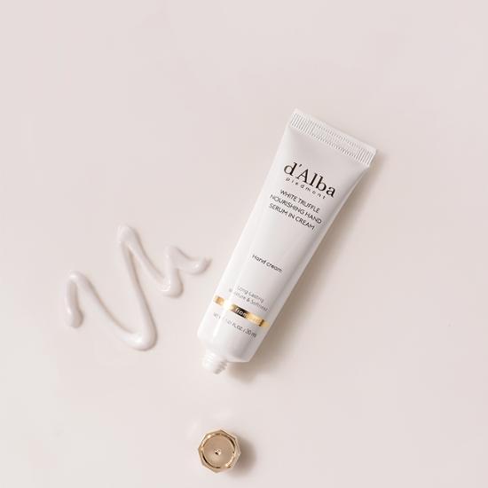 [Parfum Floral Musqué] Dalba Truffe Blanche Sérum Mains Nourrissant en Crème 30ml, Cosmétiques Coréens