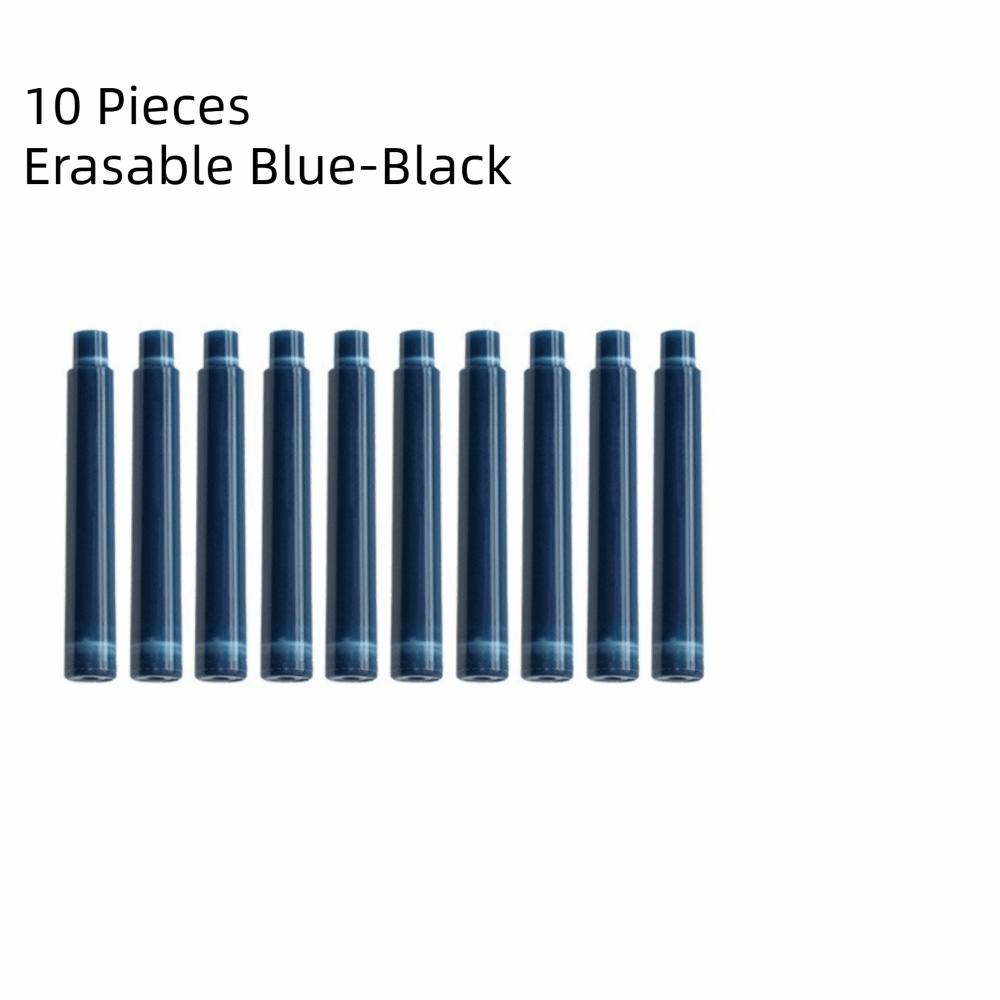 Replaceable Ink Magic Pen With Eraser Replaceable Ink Capsule Pen Press Fountain Pen  Stationery