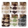 Decorative Self Adhesive Floor Mat,Modern Geometric Pattern,Water Resistant,for Bedroom,Dorm,Nursery. Peel & Stick,Silent, Anti Slip, Anti Fouling